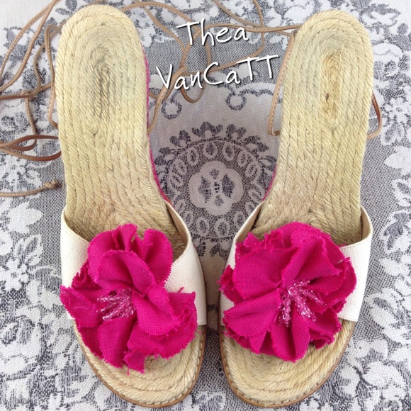 KATE SPADE - Juliette Flower Espadrille Wedges !<3 - Picture 2 of 8